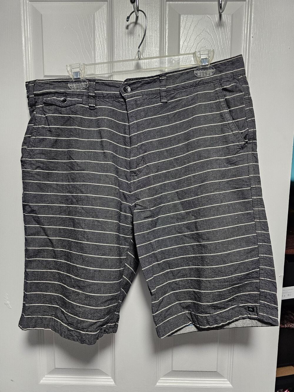 Quicksilver Mong Talk Fixed Waist Short 10” Inseam Mens Size 36